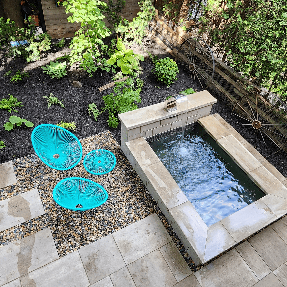 Bassin naturel pour baignade écologique